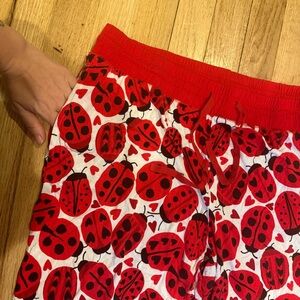 Little Sleepies Red and Pink Ladybug Pajama Pants